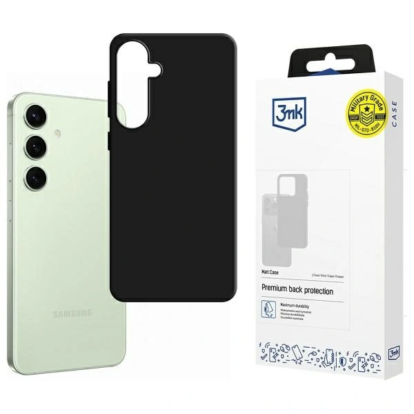3MK Matt Case Samsung Galaxy S24 FE black