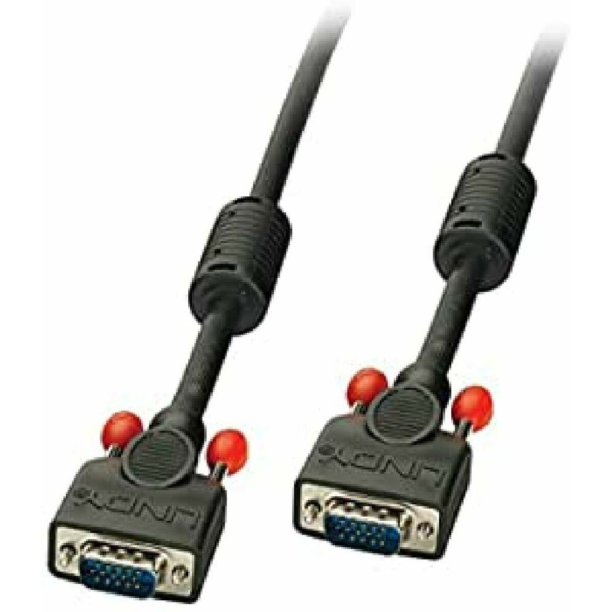 VGA Cable LINDY 36376 Black 7.5 m