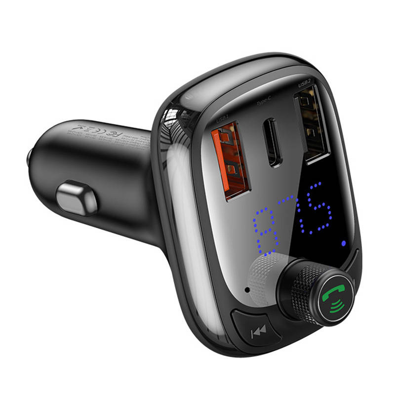 Baseus Car Transmitter Bluetooth MP3 S-13 (black)