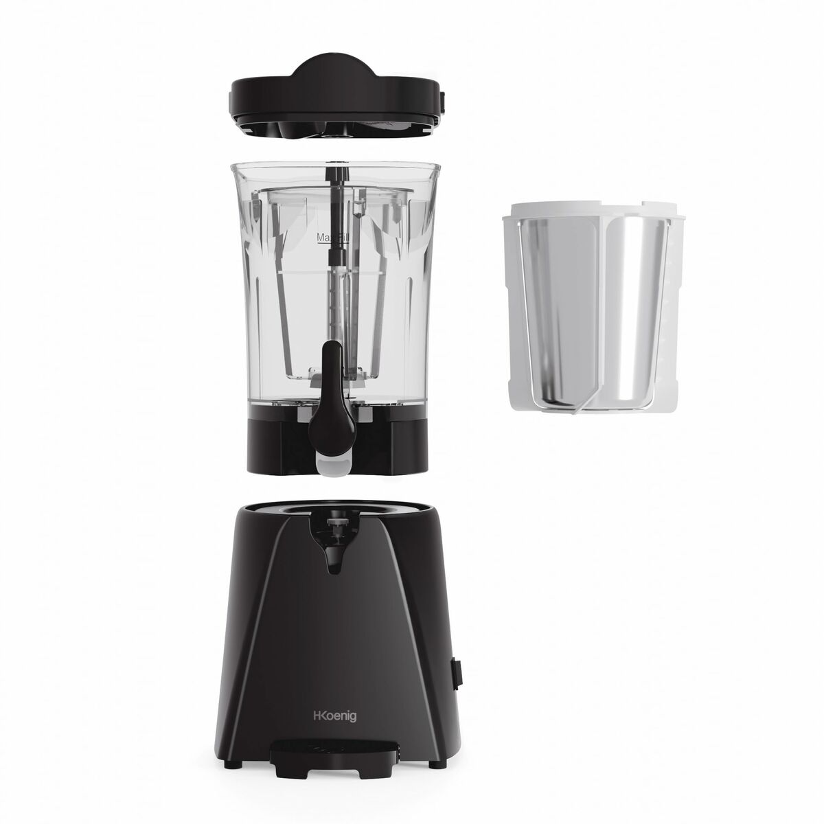 Ice Cream Maker Hkoenig GTR60 20 W Black 1 L Ice Cream Maker Hkoenig GTR60 20 W Black 1 L