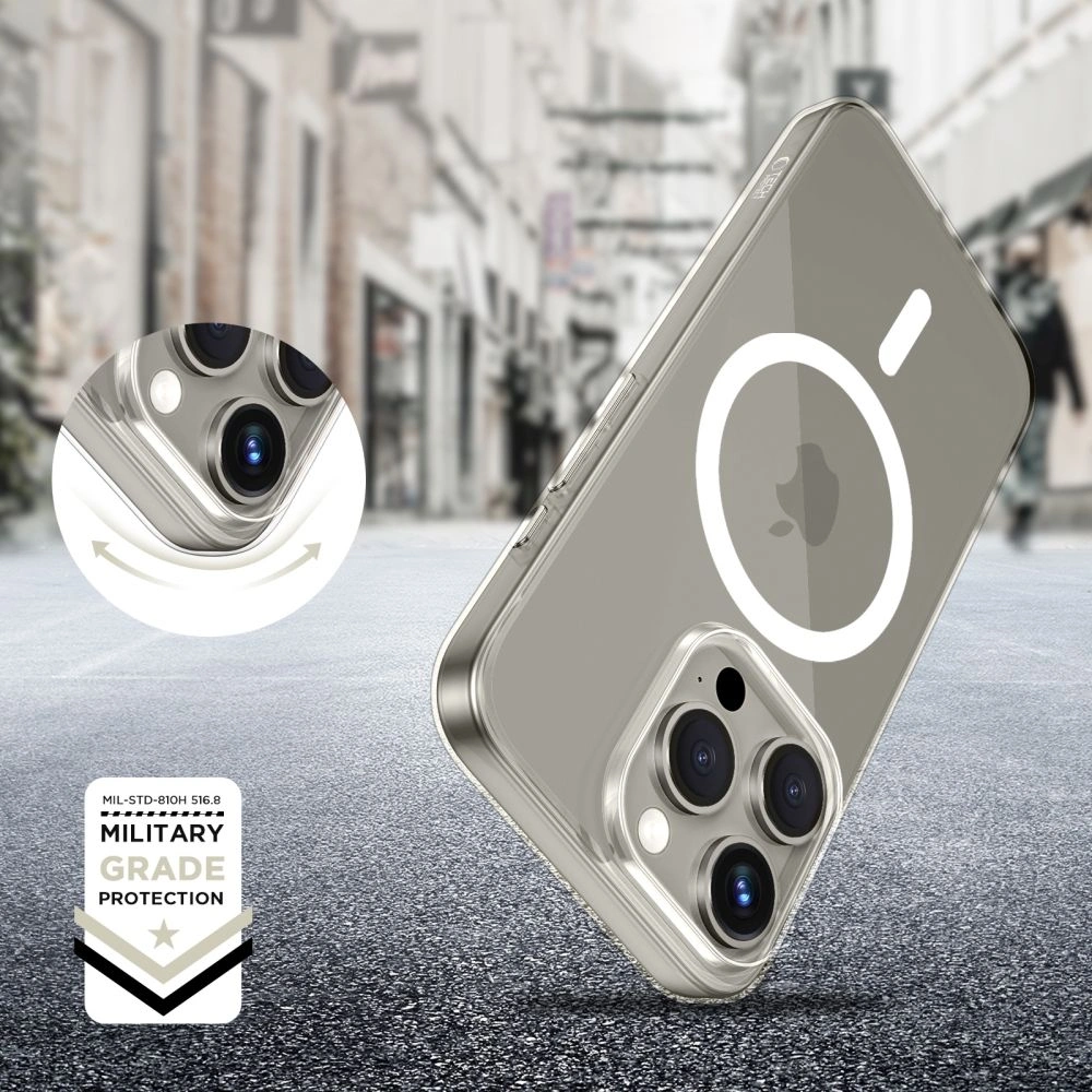 Tech-Protect FlexAir MagSafe Apple iPhone 15 Pro Clear