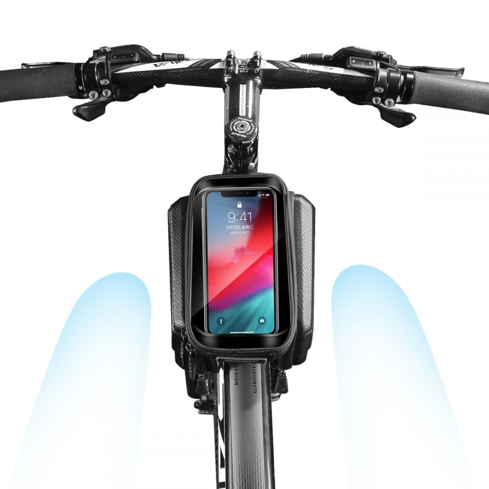 WildMan Hardpouch Bike Mount XXL Black