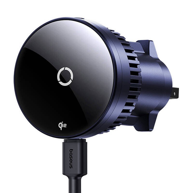 Baseus MagPro grille car holder with 15W inductive charger (black)