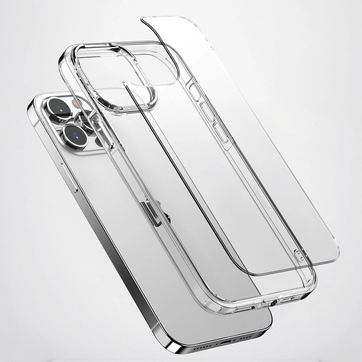 Bizon Case Halo for Apple iPhone 14 Pro transparent