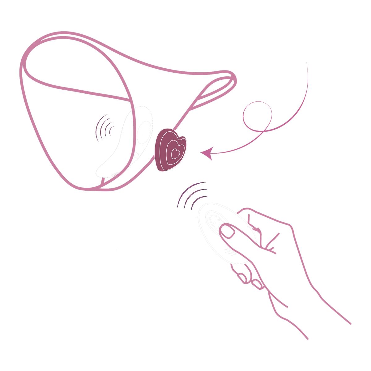 Massager Blush Temptasia Pink Massager Blush Temptasia Pink