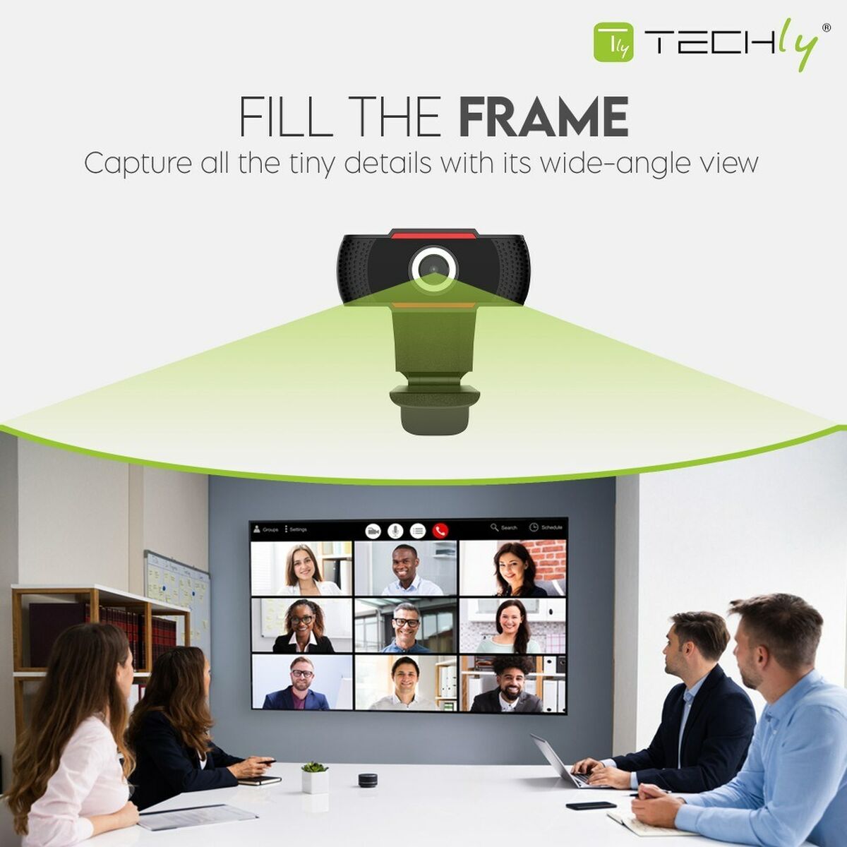 Webcam Techly 361438 Full HD (1) Webcam Techly 361438 Full HD (1)