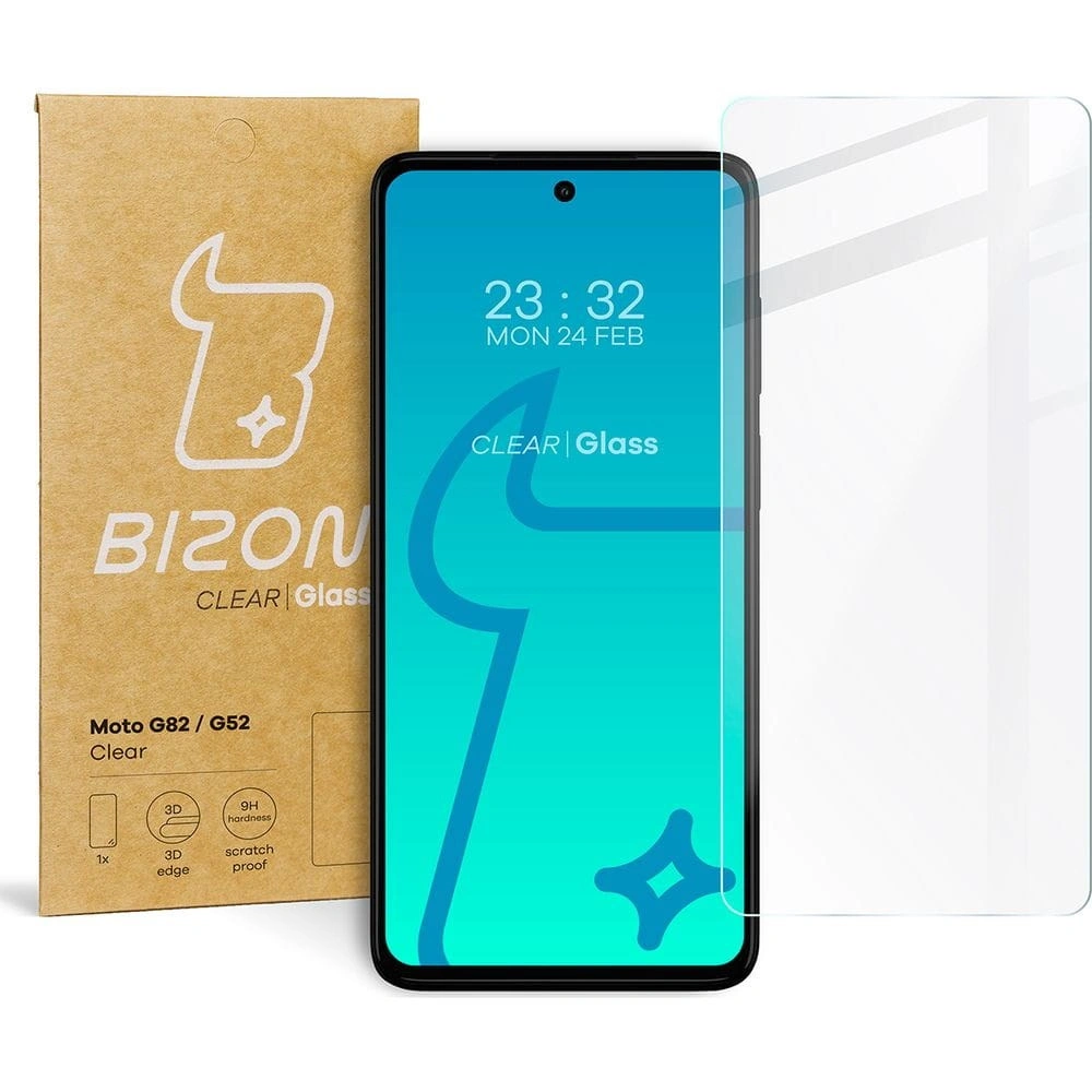 Bizon Glass Clear Motorola Moto G52/G82