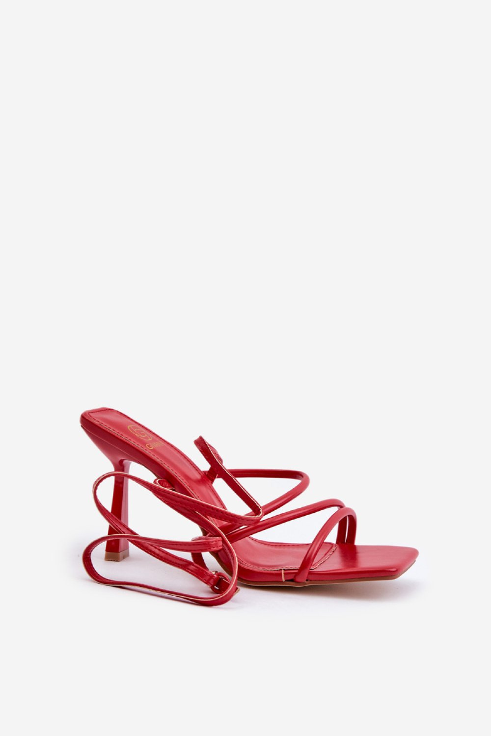  Heel sandals model 203590 Step in style  red