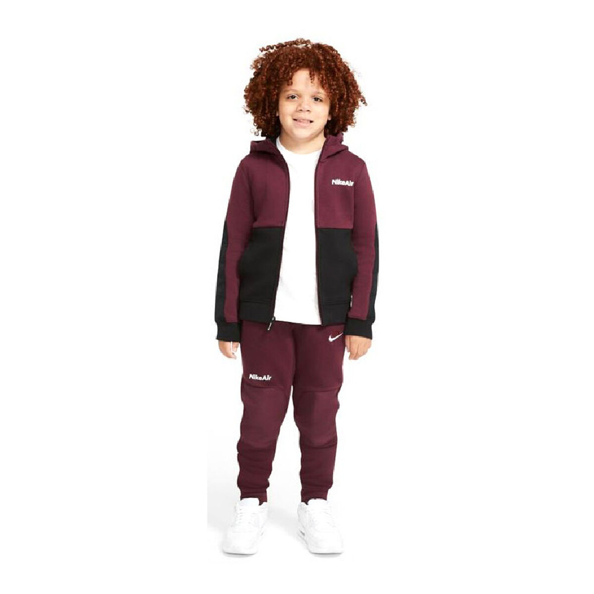 Children's Sports Jacket Nike Air Maroon