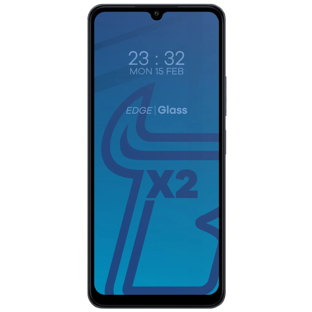 BIZON Edge 2x screen glass + camera glass Redmi 13C / Poco C65