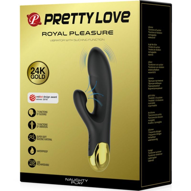 PRETTY LOVE SMART NAUGHTY PLAY SUCKING VIBRATION FUNCTION