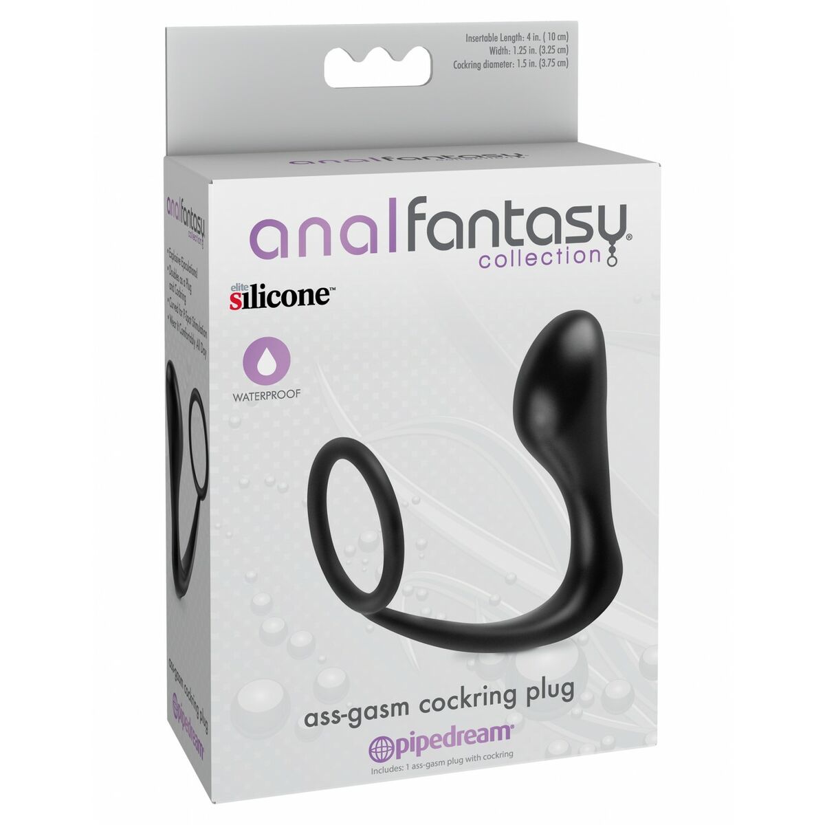 Cock Ring Pipedream Anal Fantasy Collection Black