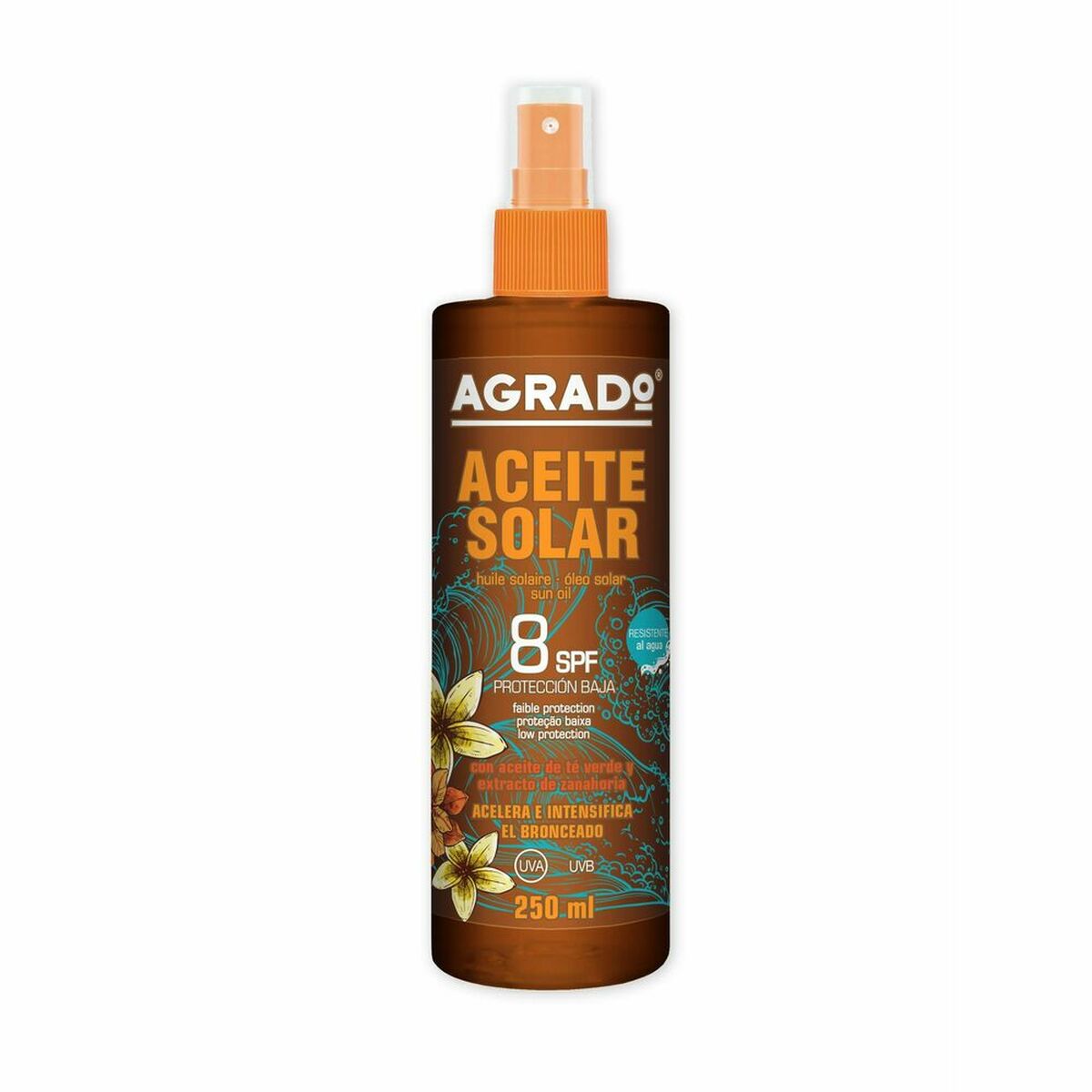 Sonnenöl Agrado Spf 8 (250 ml)