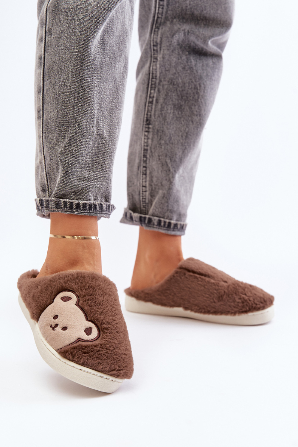  Slippers model 202653 Step in style  brown
