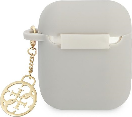 Guess GUA2LSC4EG Apple AirPods grey Silicone Charm 4G Collection