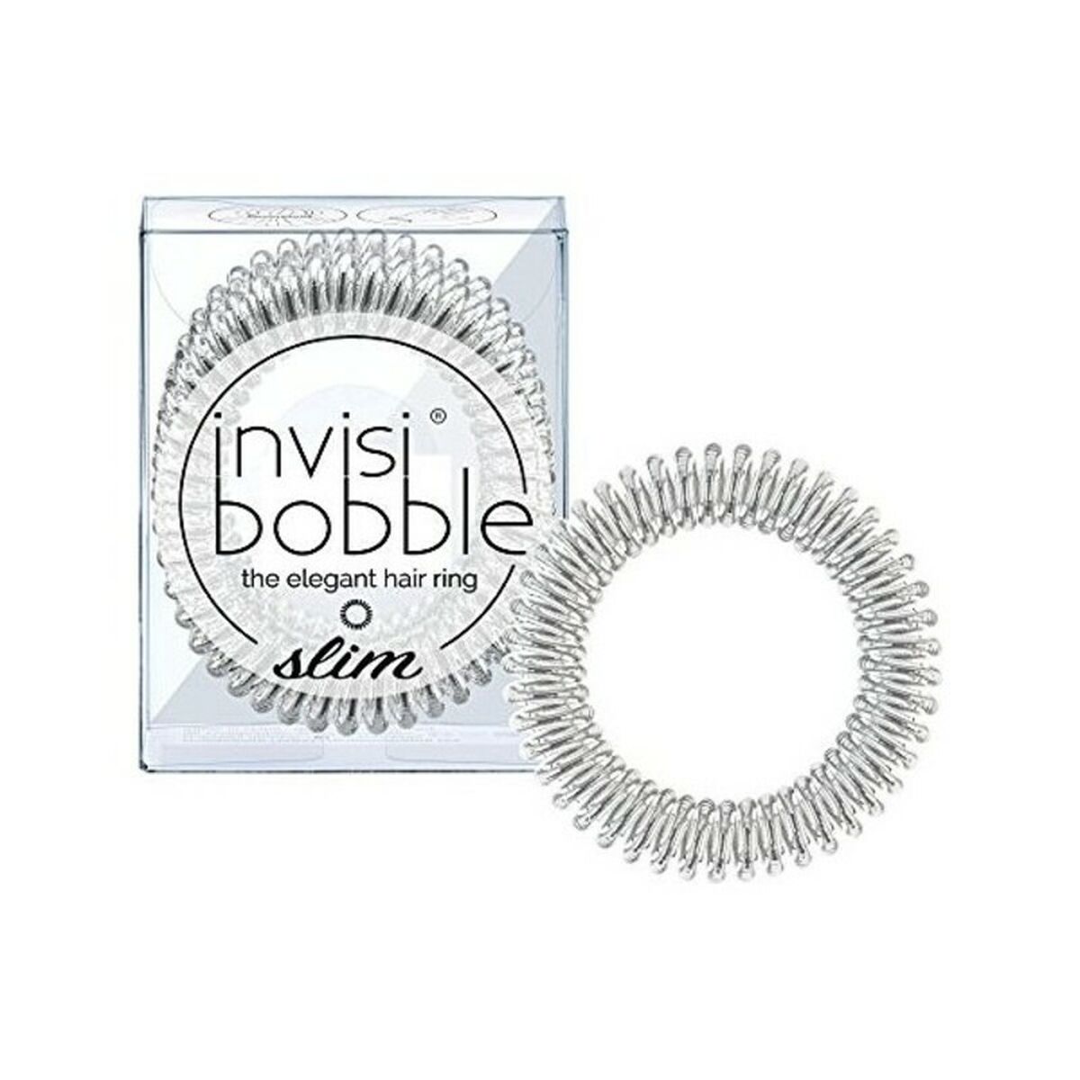 Rubber Hair Bands Slim Invisibobble (3 Pieces)