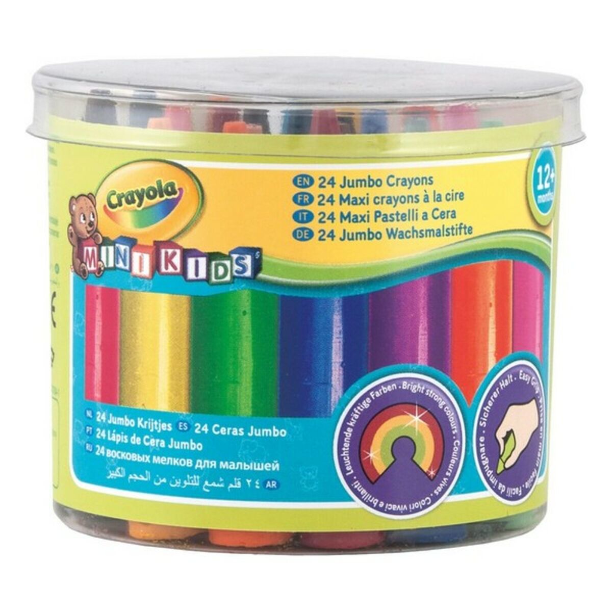 Coloured crayons Crayola 2.0784 Washable (24 pcs)