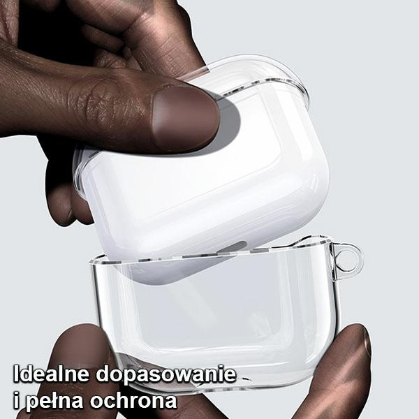 USAMS Case Apple AirPods 3 transparent black BH740AP02 (US-BH740)