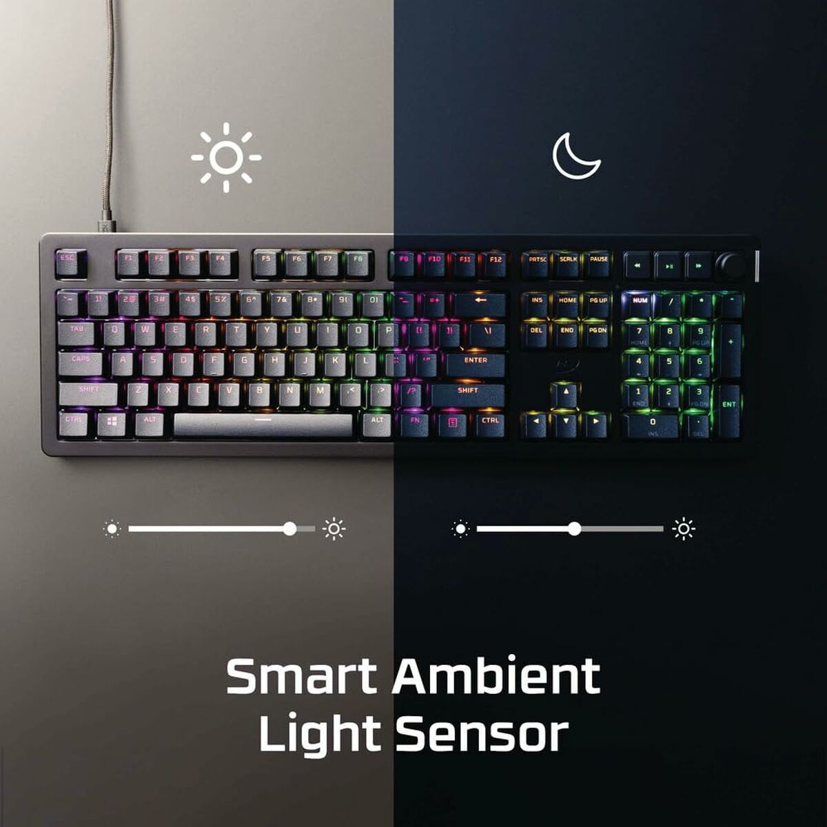 Keyboard HyperX 7G7A3AA#ABE Black Keyboard HyperX 7G7A3AA#ABE Black