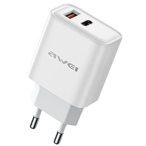 AWEI PD81-EU wall charger 22.5W GaN white