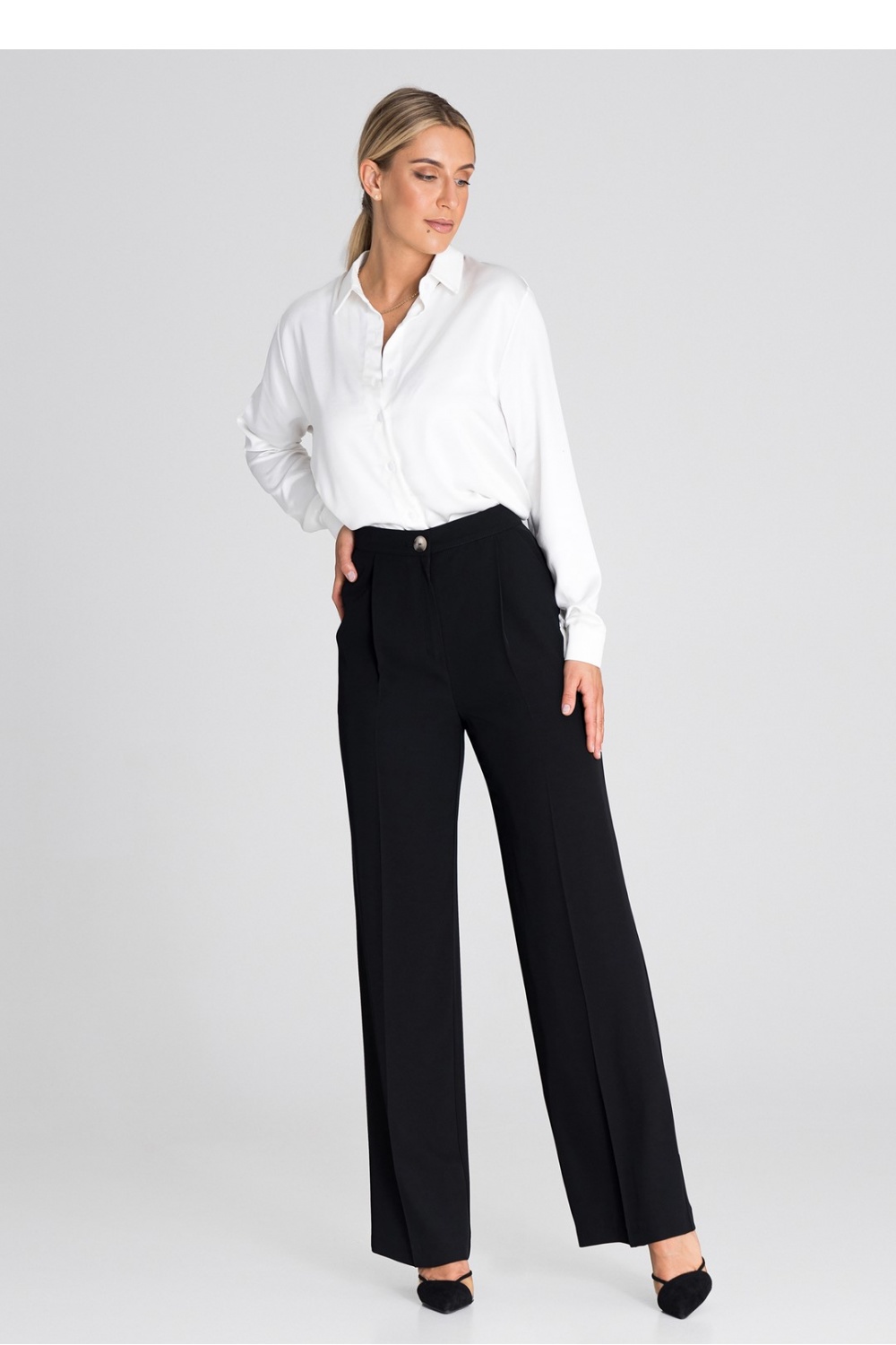  Trousers model 185075 Figl  black