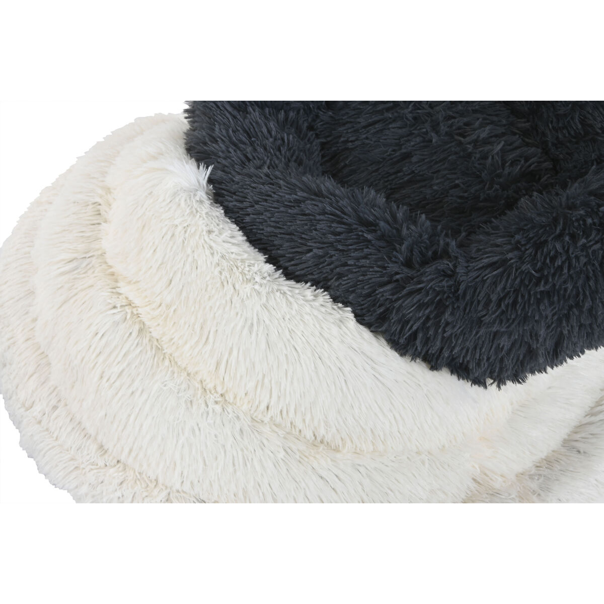 Pet bed Home ESPRIT White Dark grey 73 X 64 X 16 CM 2 Units