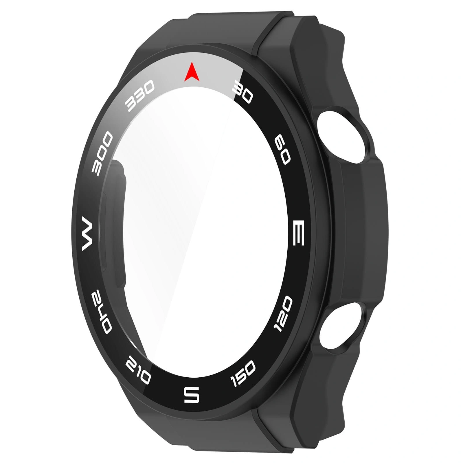 Bizon Case+Glass Set Huawei Watch Ultimate black