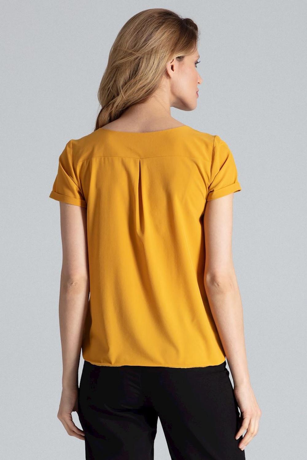  Blouse model 132479 Figl  yellow