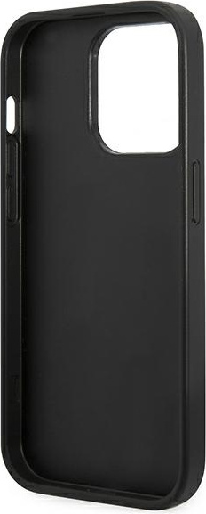 Guess GUHCP14LHGGSHK Apple iPhone 14 Pro black hard case Glitter Script