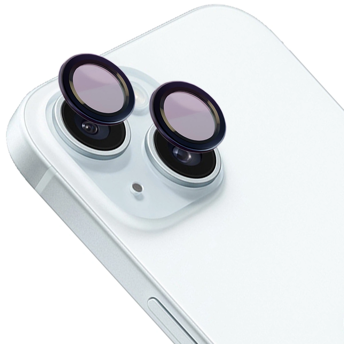 Bizon Glass Snap Lens Apple iPhone 14 / 14 Plus black frame