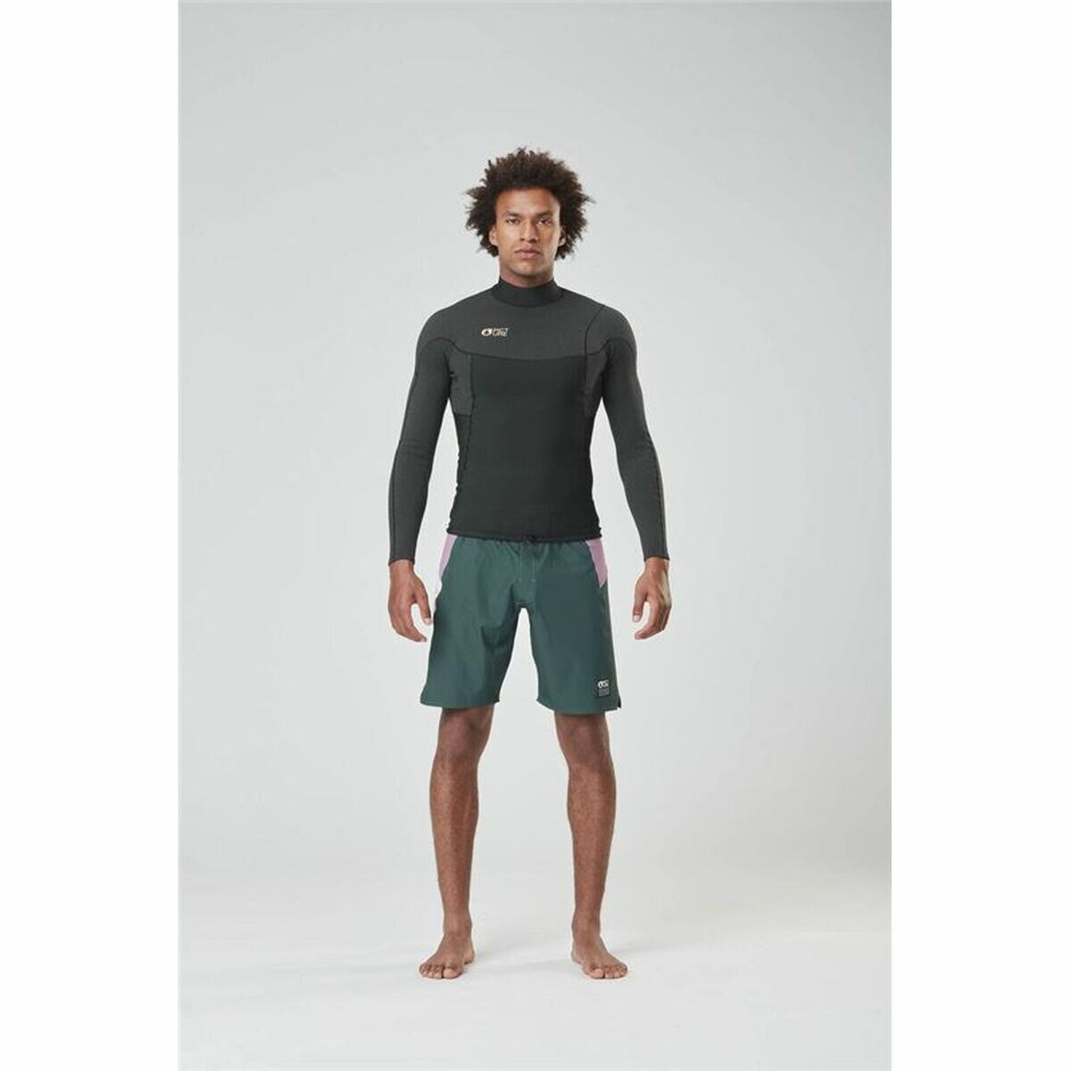 Bathing T-shirt Picture Floats 1.5 Black