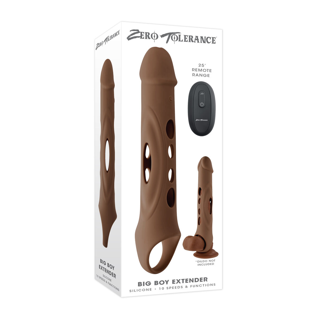 Penis cover Zero Tolerance Brown Ø 4,1 cm Penis cover Zero Tolerance Brown Ø 4,1 cm