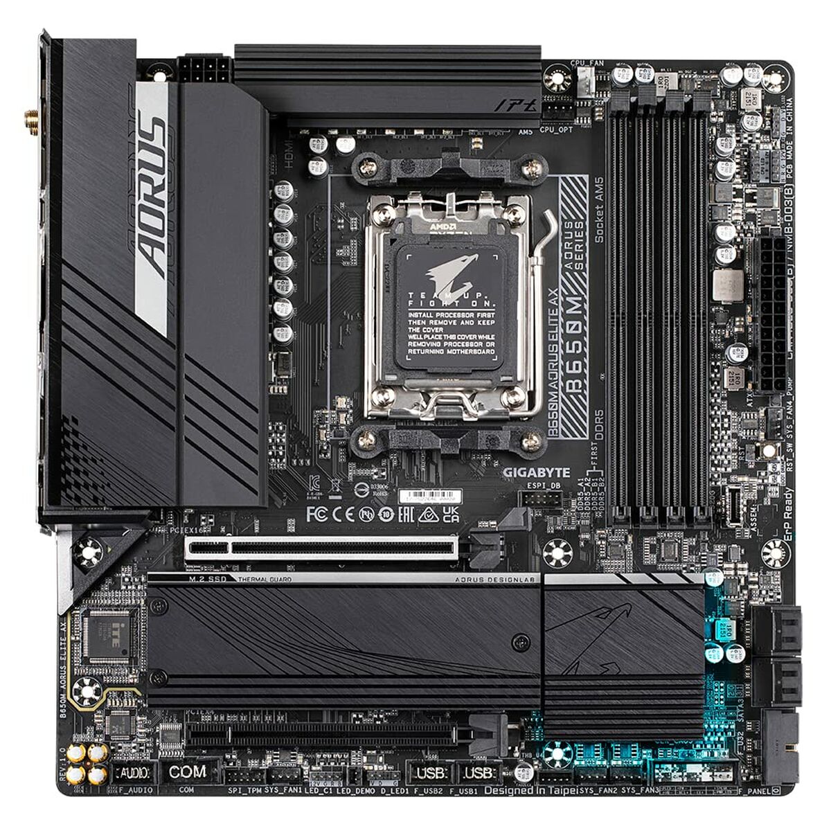 Płyta główna Gigabyte B650M AORUS ELITE AX AMD AMD B650 AMD AM5