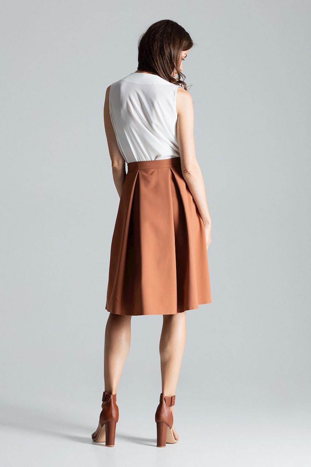  Skirt model 135789 Figl  brown