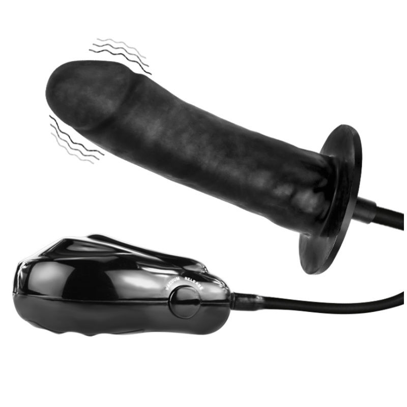 BIGGER JOY INFLATABLE VIBRATING DONG 16 CM