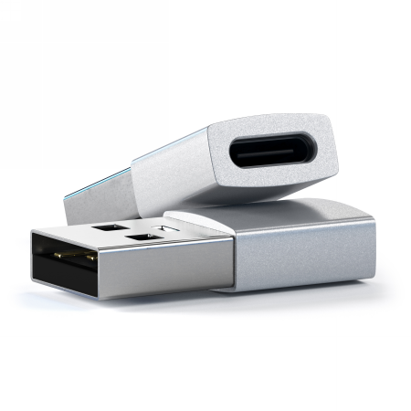 Satechi Aluminium Adapter USB-A/USB-C Silver