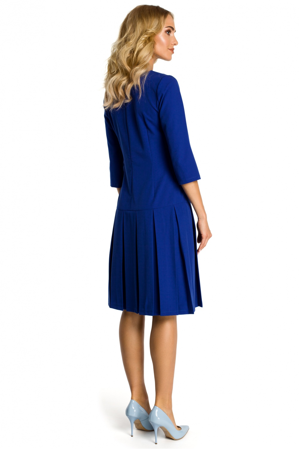 Alltagskleid model 107529 Moe blau Damen