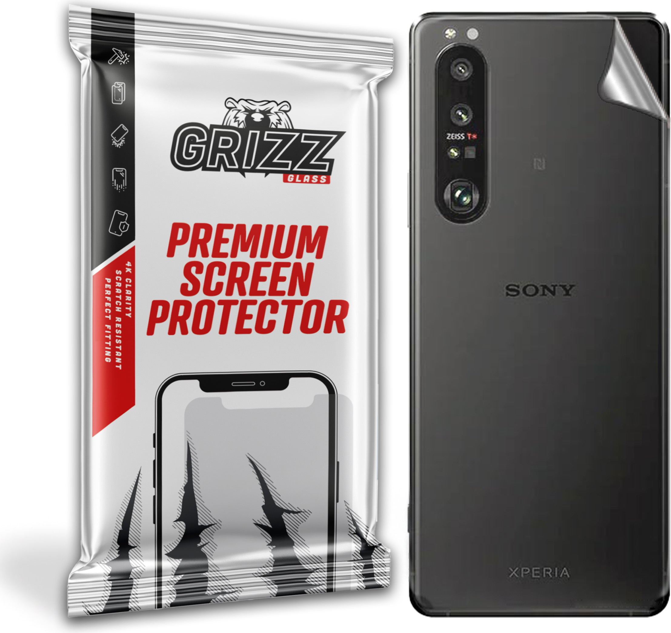 GrizzGlass SatinSkin Sony Xperia 5 III 5G