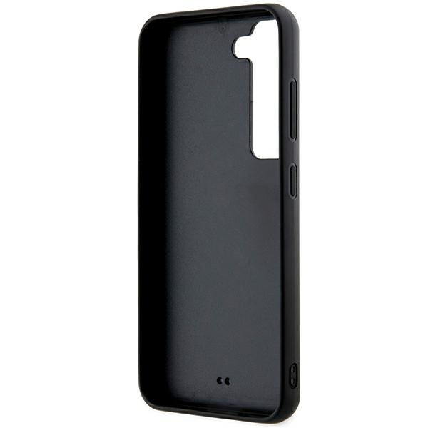 Karl Lagerfeld KLHCS23S3DMBKCK Samsung Galaxy S23 hardcase 3D Rubber Glitter Logo black