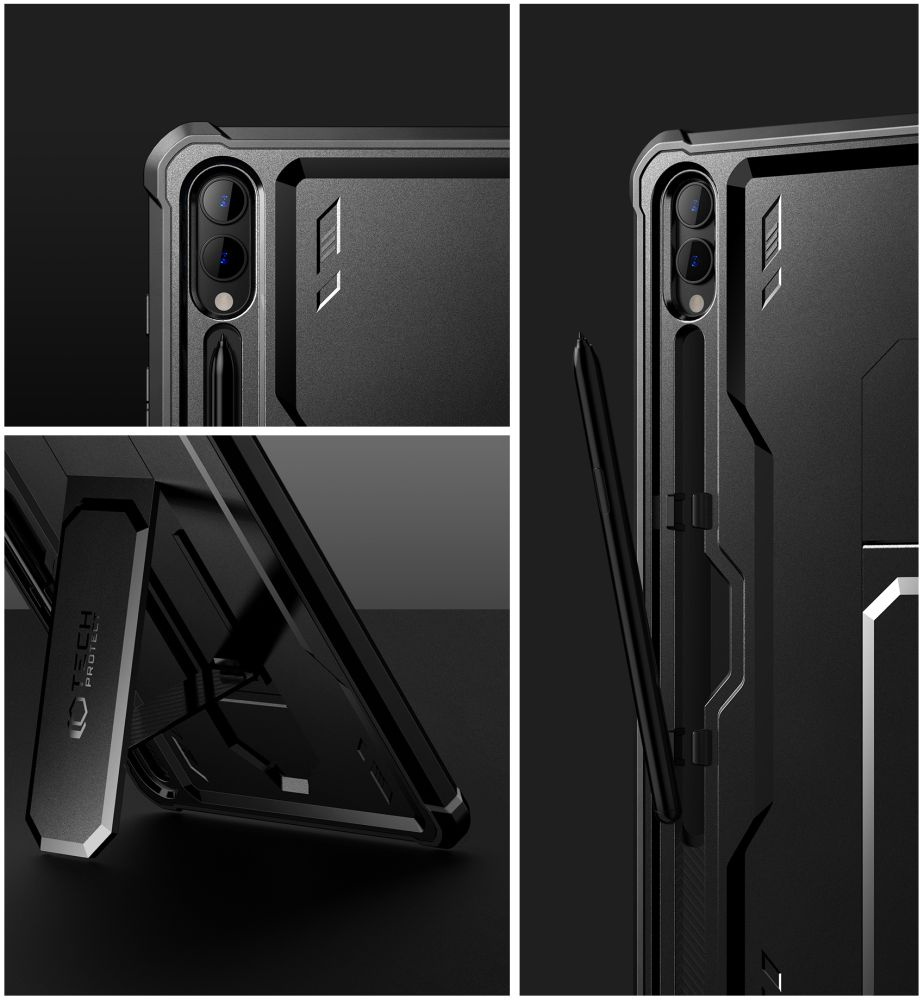 Tech-protect Kevlar Pro Samsung Galaxy Tab S9+ Plus Black