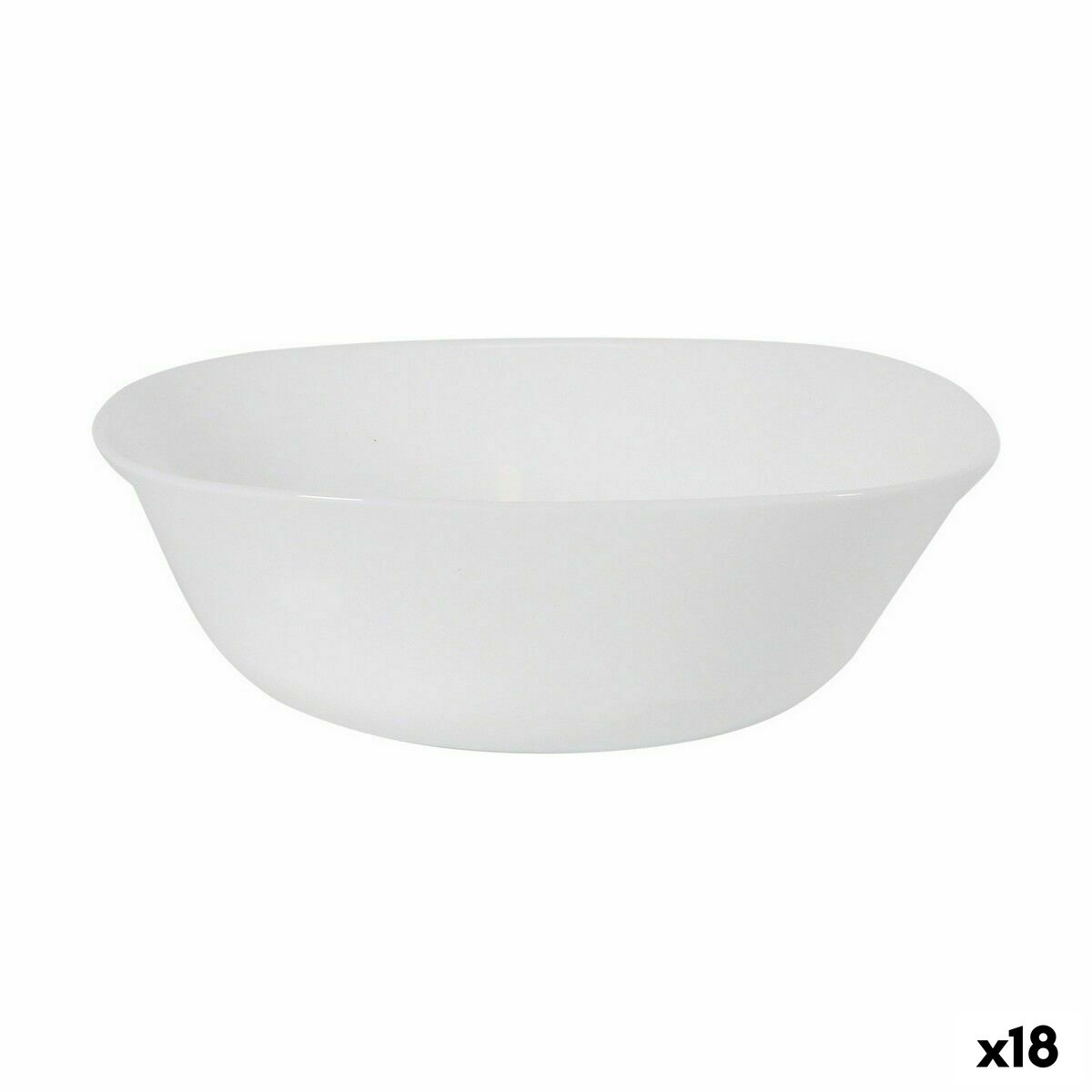 Salad Bowl La Mediterránea Palaos 23 x 23 x 7 cm (18 Units) Salad Bowl La Mediterránea Palaos 23 x 23 x 7 cm (18 Units)
