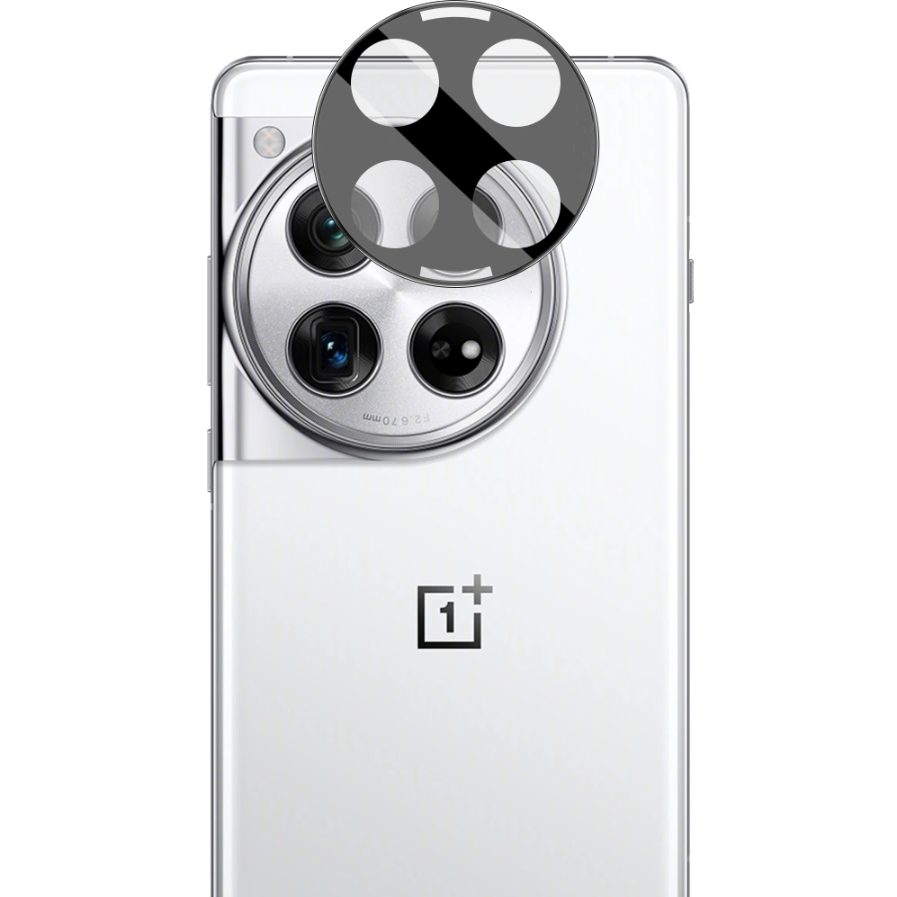 BIZON Edge 3D 2x screen glass + camera glass OnePlus 12R
