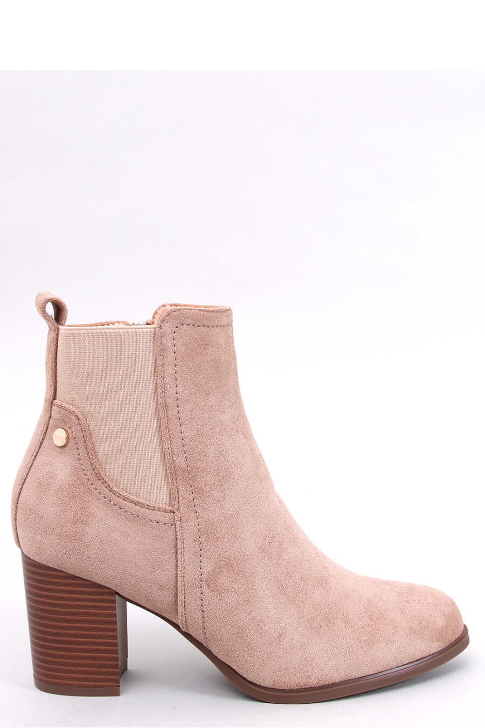  Heel boots model 188194 Inello  beige