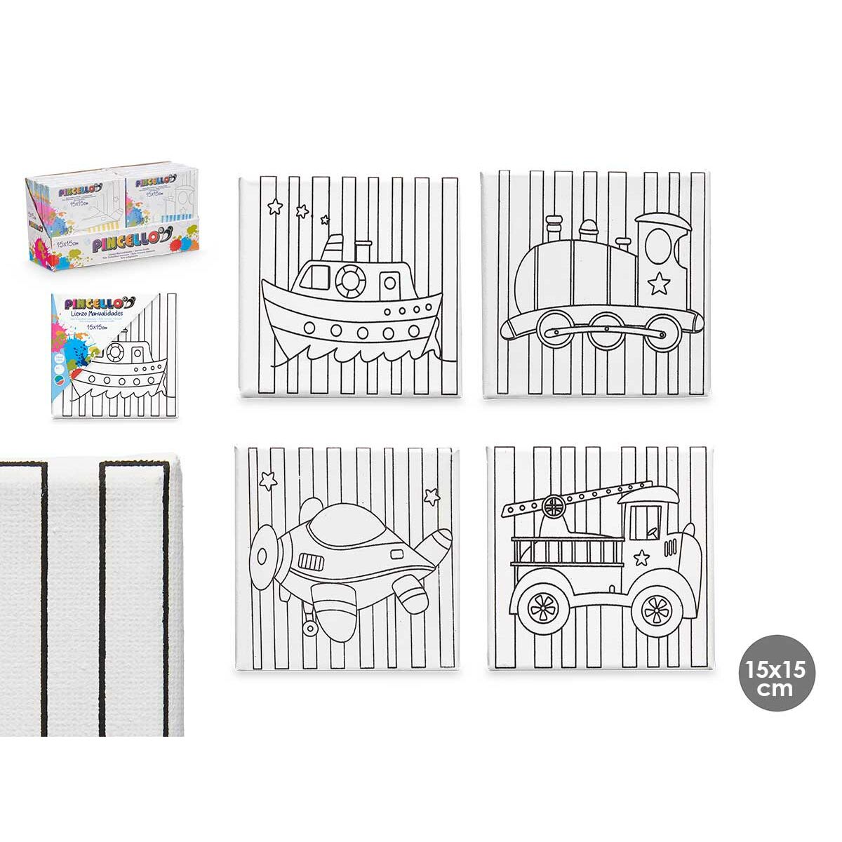 Canvas Pincello 29100257 Wood Cloth 12 Units