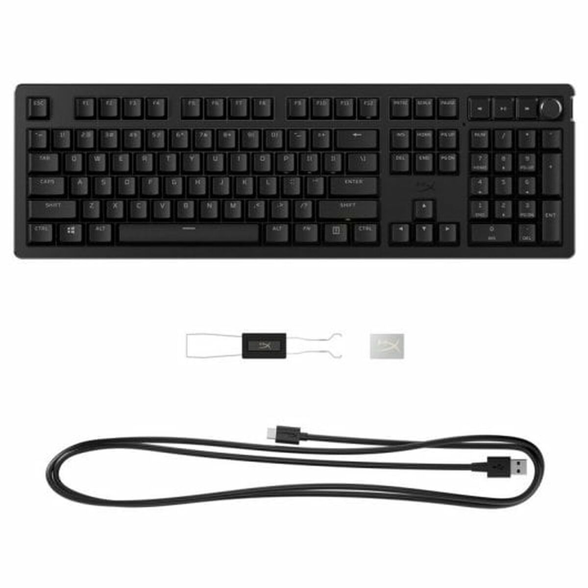 Keyboard HyperX 7G7A3AA#ABE Black Keyboard HyperX 7G7A3AA#ABE Black