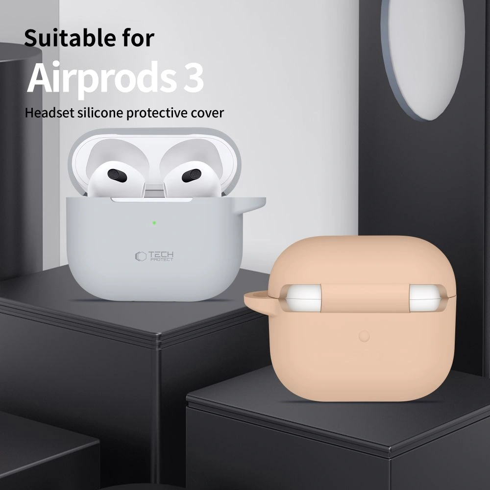 Tech-Protect Silicone Hook Apple Airpods 3 Navy Blue