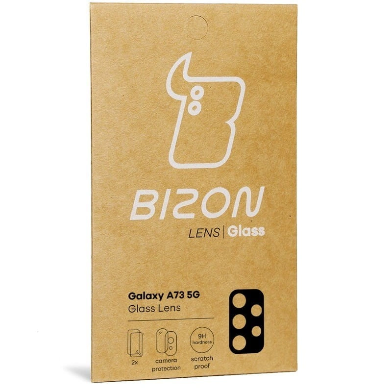 Bizon Glass Lens Samsung Galaxy A73 5G [2 PACK]