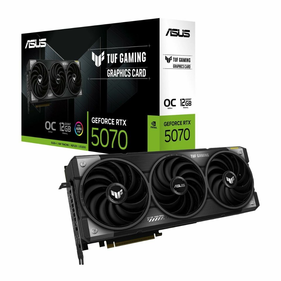Graphics card Asus 90YV0LZ0-M0NA00 12 GB nvidia geforce rtx 5070 GDDR6 Graphics card Asus 90YV0LZ0-M0NA00 12 GB nvidia geforce rtx 5070 GDDR6