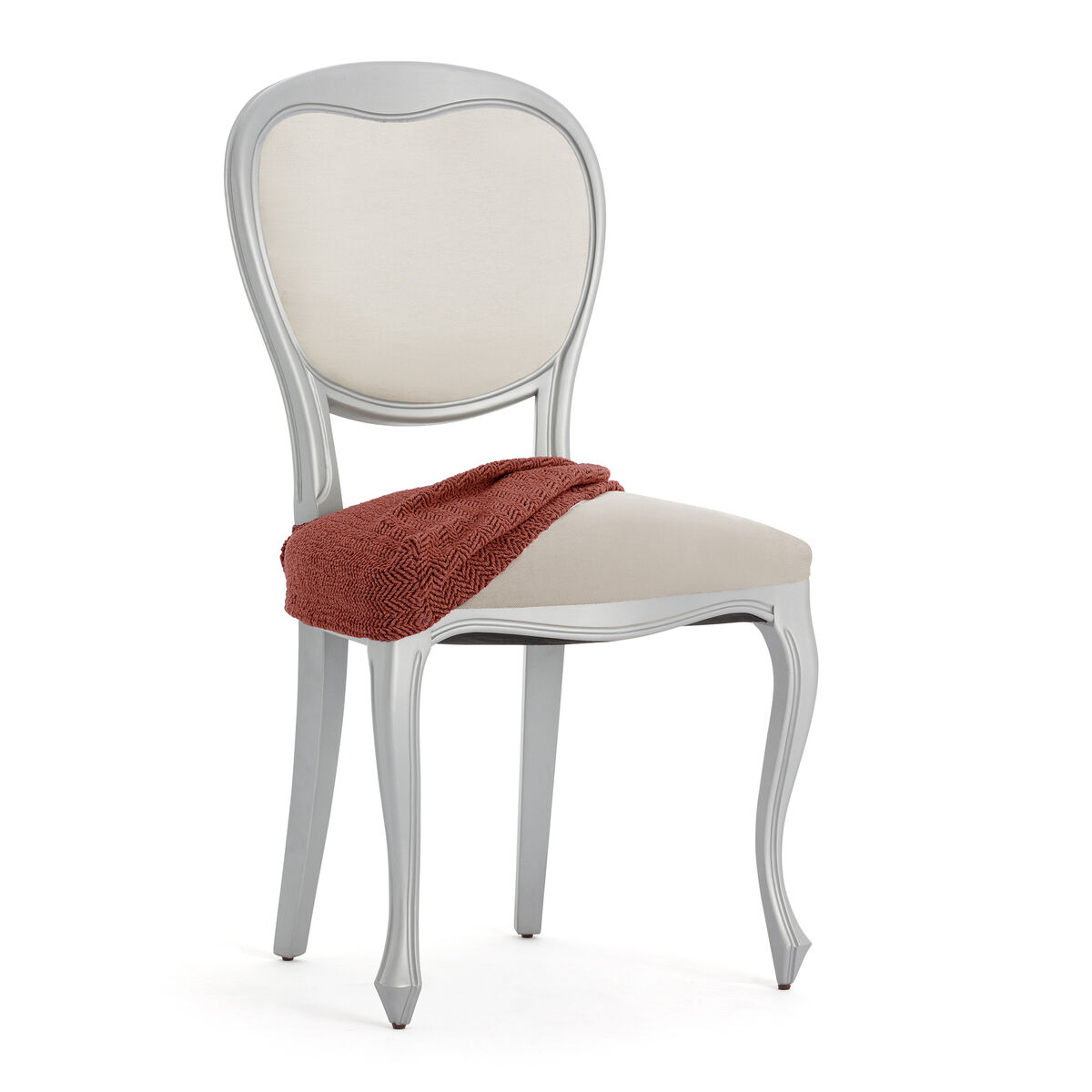 Chair Cover Eysa JAZ Terracotta 50 x 5 x 50 cm 2 Units