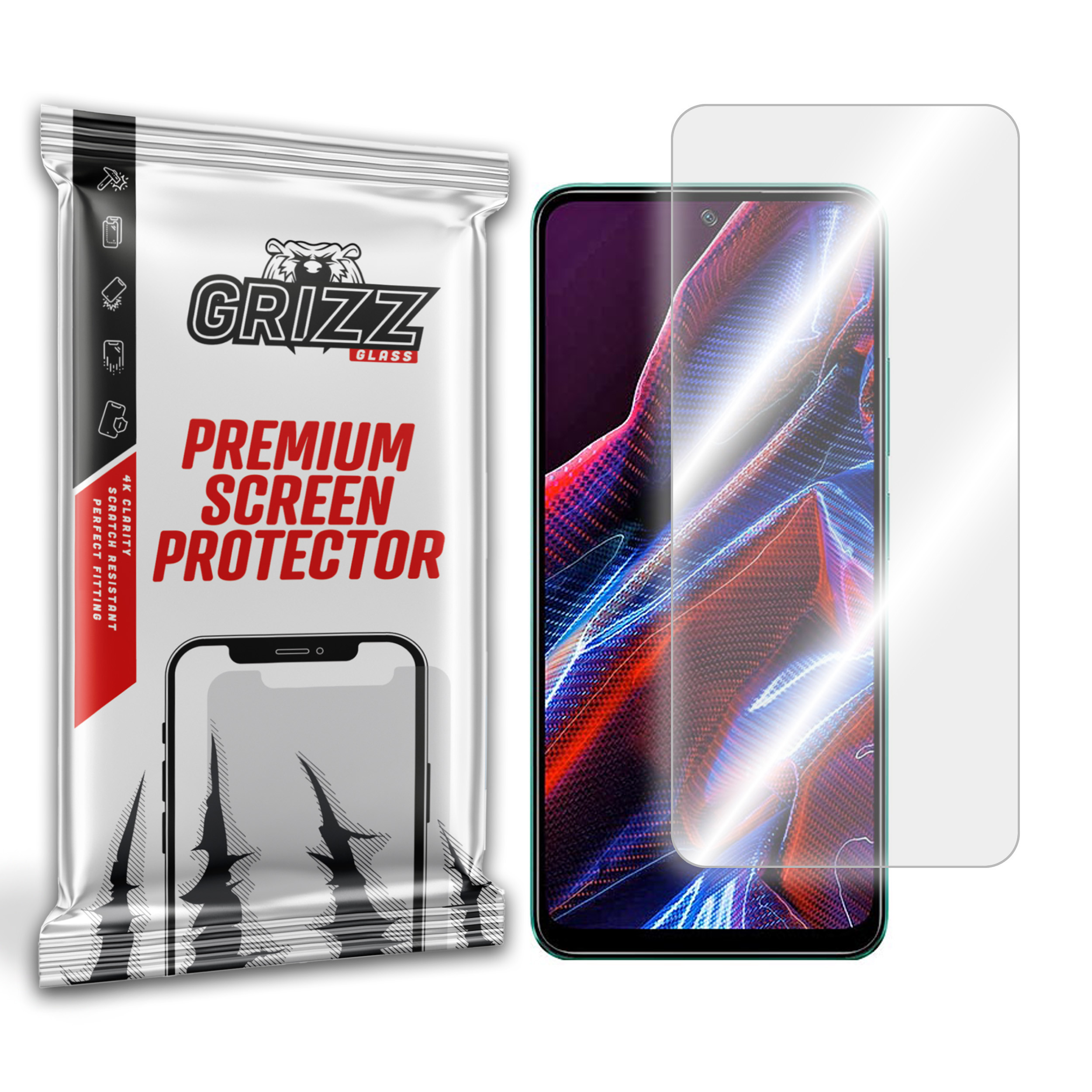 GrizzGlass Hybrid Glass POCO X5